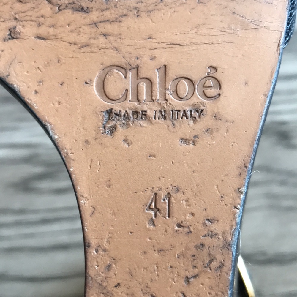 Chloe ankle sandals size 41, US11 - Picture 7 of 16